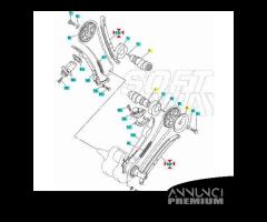 Kit pattini catene distruzione Yamaha Virago 535 -