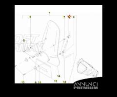 Supporto parabrezza Piaggio Liberty - 269876