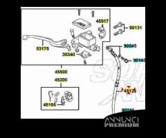 Tubo freno anteriore destro Kymco Agility - 001453