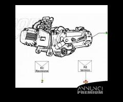 Kit guarnizioni motore incompleta scooter Piaggio