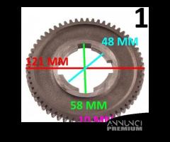 Ingranaggio cambio 1A da 60 denti per Vespa - 1343