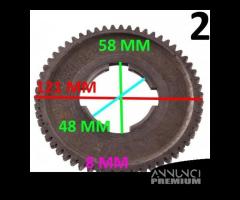 Ingranaggio cambio 1A da 60 denti per Vespa - 1343