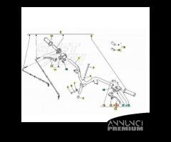 Leva freno sinistra per tamburo Piaggio Zip NRG
