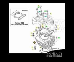 Cilindro Yamaha XT 600 - 34L113100200