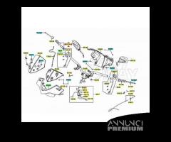 comando gas scooter Kymco 50 - 00152321