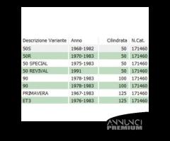 Tamburo freno anteriore Vespa 50 primavera ET3 - 1