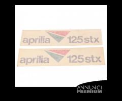 Coppia adesivi serbatoio Aprilia STX