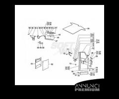 Guarnizione completa porta Piaggio Ape 50