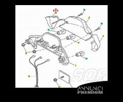 Vetro freccia posteriore MBK Booster Spririt - 7