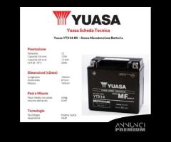 Batteria Yuasa YTX14