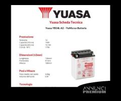 Batteria Yuasa YB14L-A2 - 2