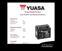 Batteria Yuasa YTX12-BS