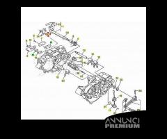 Piastra fermo rotazione albero forcella Cagiva - 2