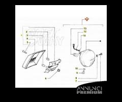 Faro anteriore Vespa 50 PK FL FL2 HP