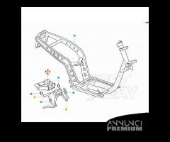 Staffa cavalletto centrale Piaggio scooter 50 - 27 - 6