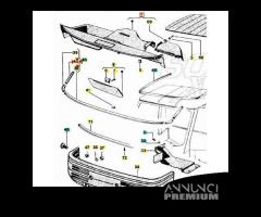 Bordo scudo laterale cabina per Ape Car P2 e P3 -