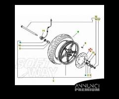 Disco freno scooter Piaggio NRG e ZIP - 56396R 561 - 7