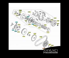 Ventola raffreddamento trasmissione Kymco 50 - 001