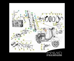 Devio luci Siem Piaggio Vespa Gs - 026457