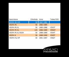 Ingranaggio avviamento 12 denti 10 innesti Vespa 5