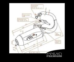 Marmitta per Peugeot SV Geo 50 - Sito 0563