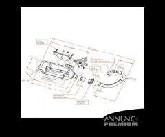 Marmitta per Yamaha CR Z-Target 50 Lem Tornado SS1