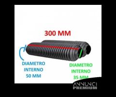 Coppia soffietti forcella per moto neri da 35 x 50