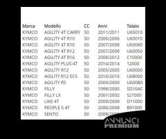 Albero motore per scooter Kymco 50 cc Agility Fill