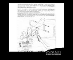 Cavalletto laterale per Peugeot Ludix ruota bassa