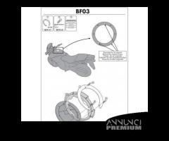 Flangia borsa serbatoio Easylock per Honda CBR 600