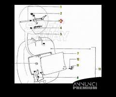 Gancio sportello bauletto Vespa FL FL2 HP - 256911