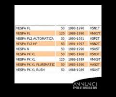 Serratura sportello laterale per Vespa FL FL2 HP N - 6