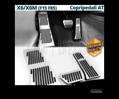 COPRIPEDALI Sportivi BMW X6 X6M F16 F86 Pedaliere