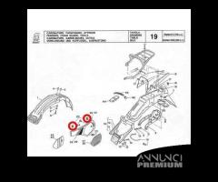 Gommino antivibrante fianchetti Cagiva Elefant 2 A