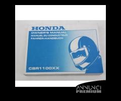 MANUALE USO E MANUTENZIONE HONDA CBR 1100 XX SUPER