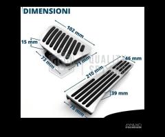 COPRIPEDALI Sportivi Per BMW Serie 3 G20 G21 - 12