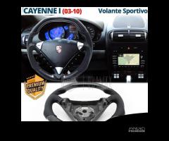 VOLANTE Sportivo Porsche Cayenne 1 Carbonio Pelle