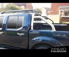 Nissan Navara D40 Roll bar inox - 1