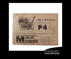 Manuale uso e manutenzione Minarelli motori P4 car