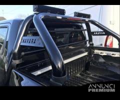 Nissan Navara NP300 Roll bar nero protez.cabina - 2