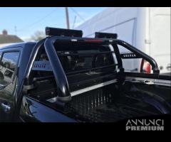 Nissan Navara NP300 Roll bar nero protez.cabina - 4