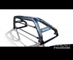 Navara NP300 Roll bar inox con copertura tonneau - 1