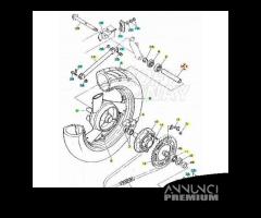 Distanziale mozzo Yamaha FZ TDM XP XT XVS 500 - 60 - 7