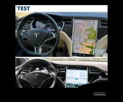 VOLANTE Sportivo Per Tesla Model S Carbonio Pelle - 8