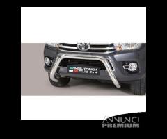 Toyota Hi-Lux 2019-2020 Bull Bar anteriore inox - 4