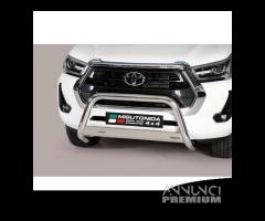 Toyota Hi-Lux 2021> Bull Bar anteriore inox - 1