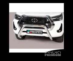 Toyota Hi-Lux 2021> Bull Bar anteriore inox - 3