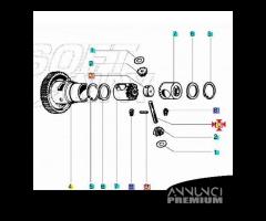 Perno satellite differenziale per Piaggio Ape 50 -