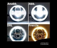 Fari Led Angel Eyes per Suzuki Jimny 4 Bianco Puro - 4