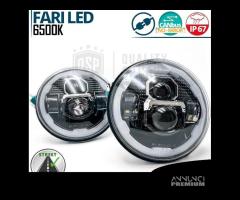 Fari Led Angel Eyes per Suzuki Jimny 4 Bianco Puro - 16